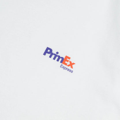 Prime / CORPORATE LOGO "PrimEx" S/S TEE - WHITE