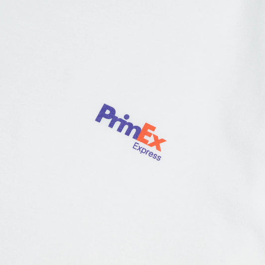 Prime / CORPORATE LOGO "PrimEx" S/S TEE - WHITE