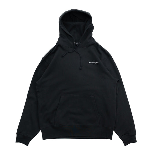 PRIME GALLERY BAR LOGO HOODY - BLACK