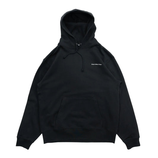 PRIME GALLERY BAR LOGO HOODY - BLACK