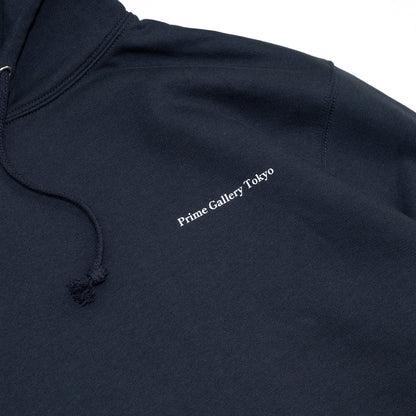 PRIME GALLERY BAR LOGO HOODY - NAVY