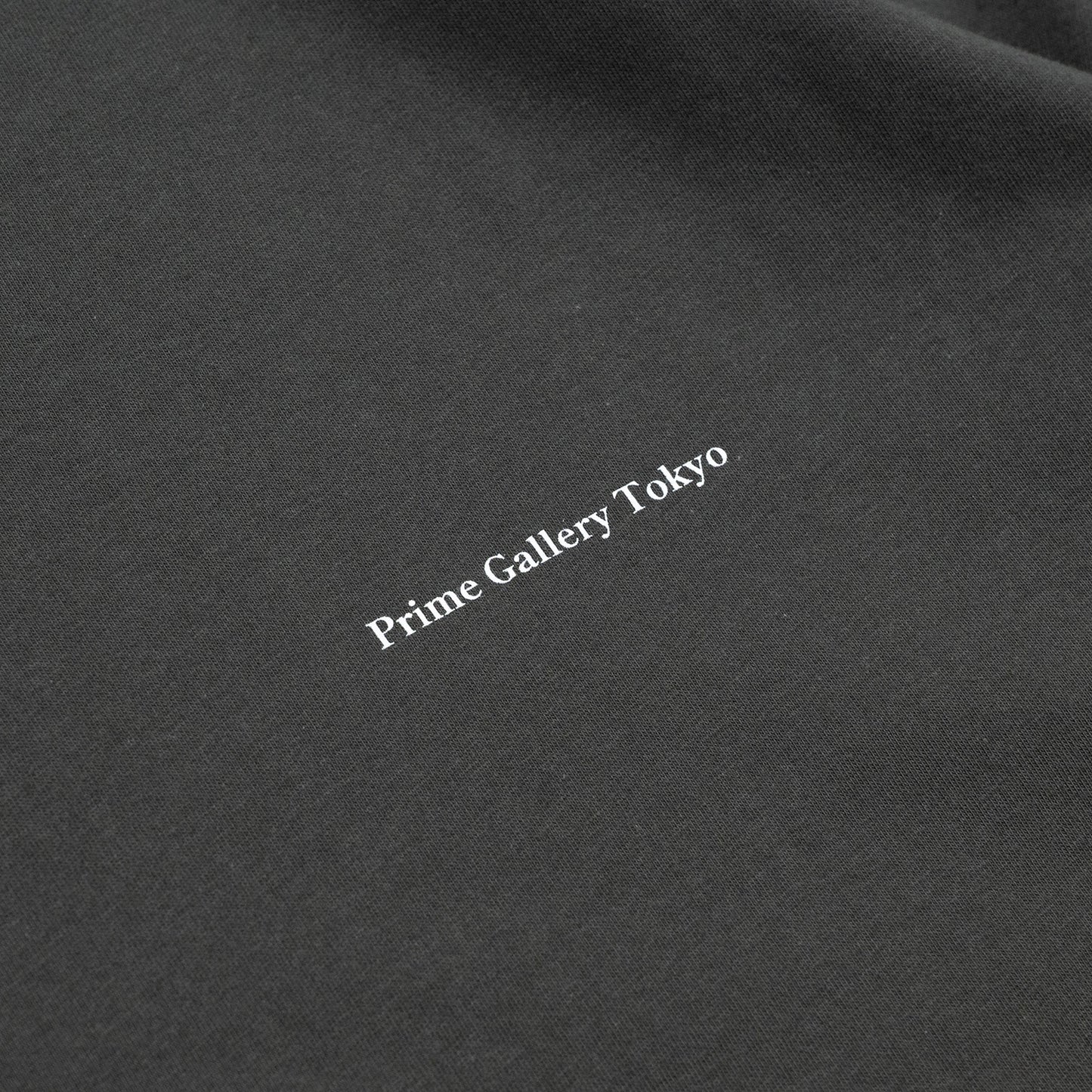 PRIME GALLERY LOGO L/S TEE - SUMI BLACK