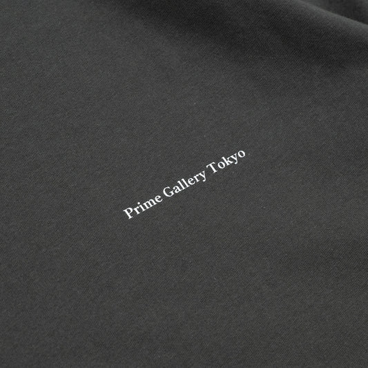 PRIME GALLERY LOGO L/S TEE - SUMI BLACK