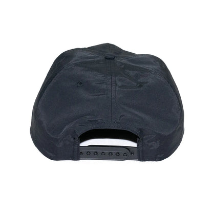 Prime / GALLERY LOGO NYLON 6-PANEL CAP - BLACK