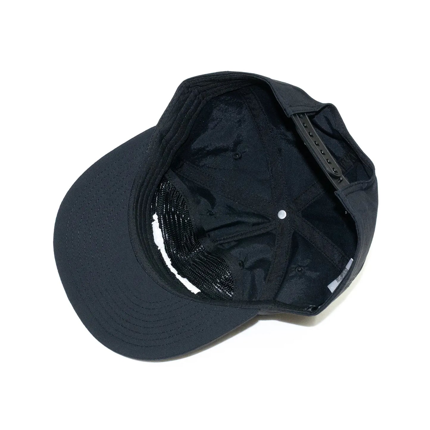 Prime / GALLERY LOGO NYLON 6-PANEL CAP - BLACK