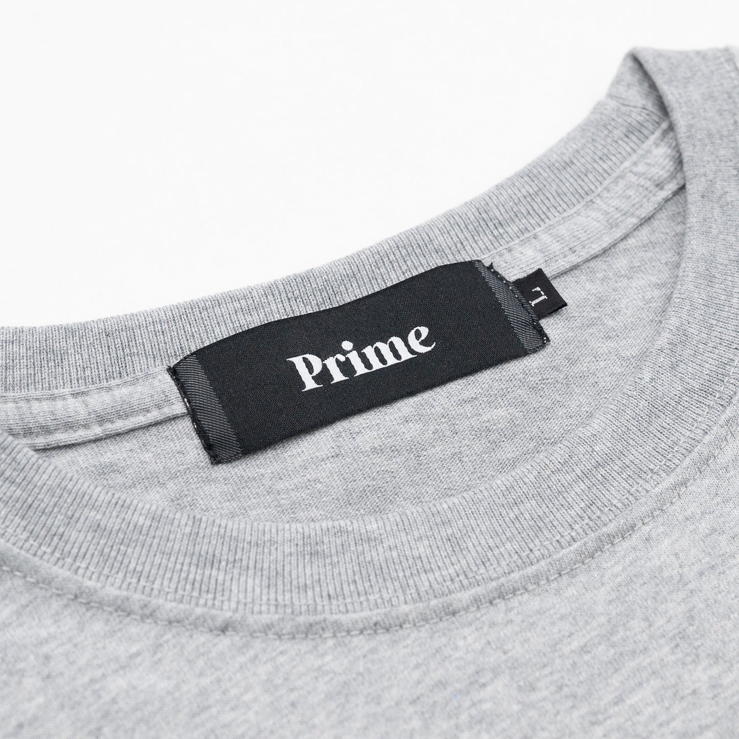 PRIME OG LOGO EMB S/S TEE - ASH