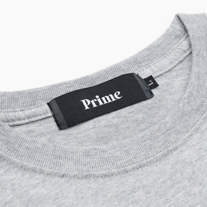 PRIME OG LOGO EMB S/S TEE - ASH