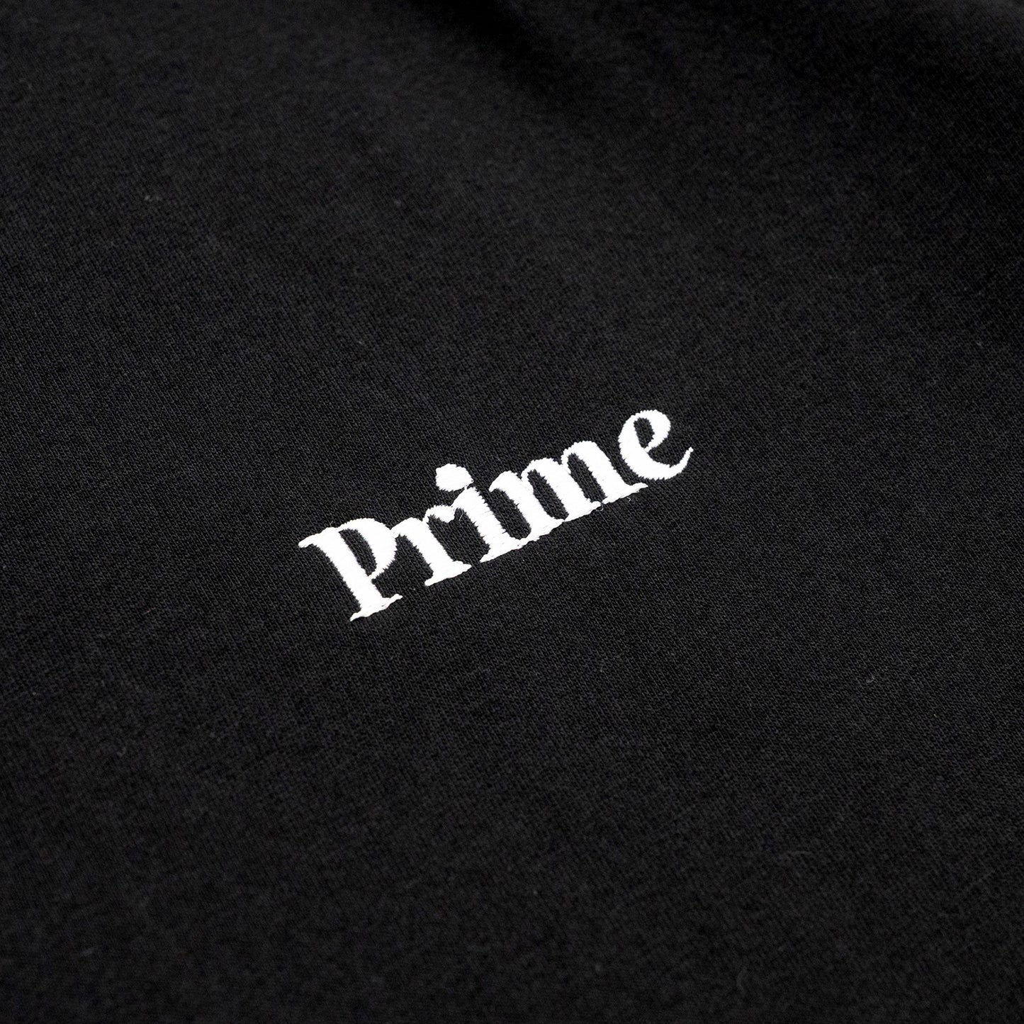 PRIME OG LOGO EMB S/S TEE - BLACK