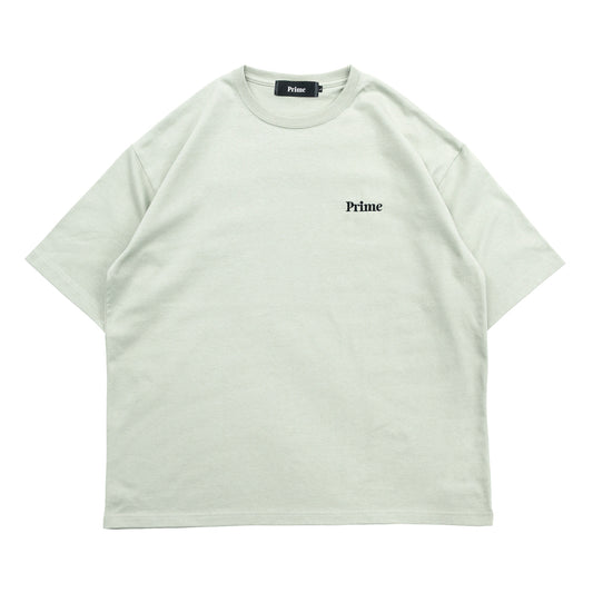 PRIME OG LOGO EMB S/S TEE - SAGE