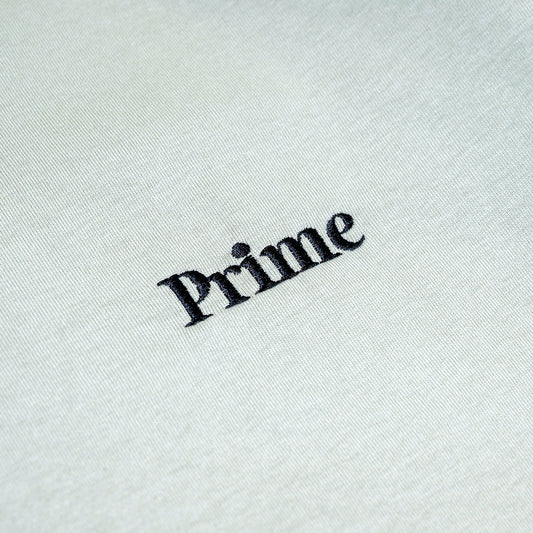 PRIME OG LOGO EMB S/S TEE - SAGE
