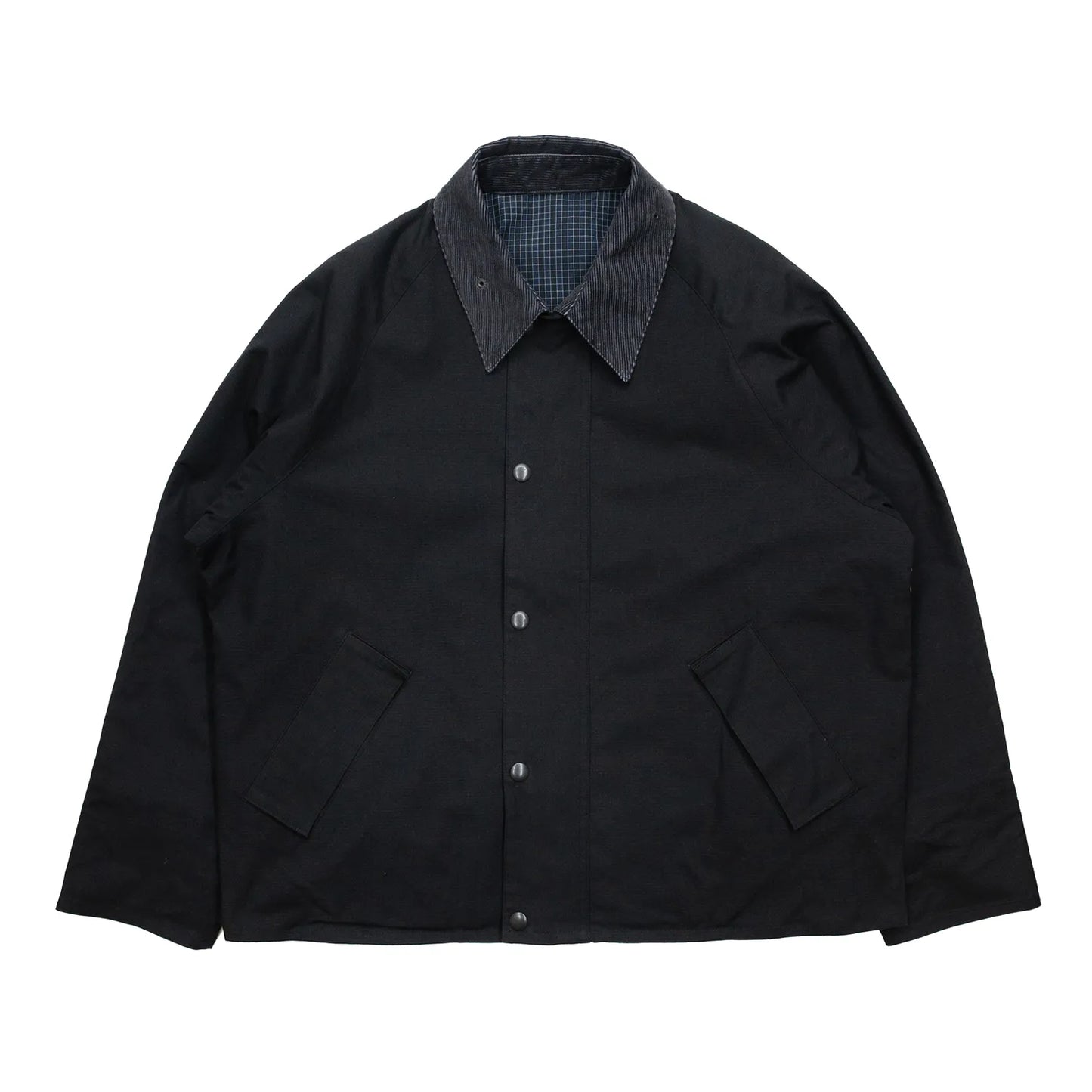 PRIME TRANSPORT REWORKED SHORT JACKET - BLACK