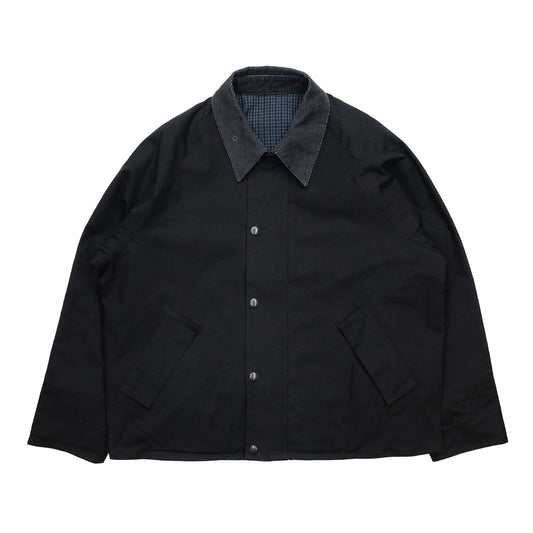 PRIME TRANSPORT REWORKED SHORT JACKET - BLACK