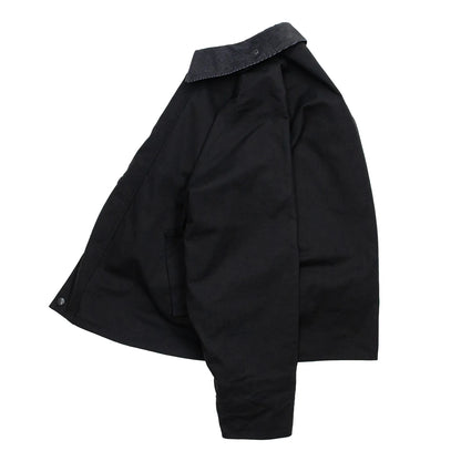PRIME TRANSPORT REWORKED SHORT JACKET - BLACK