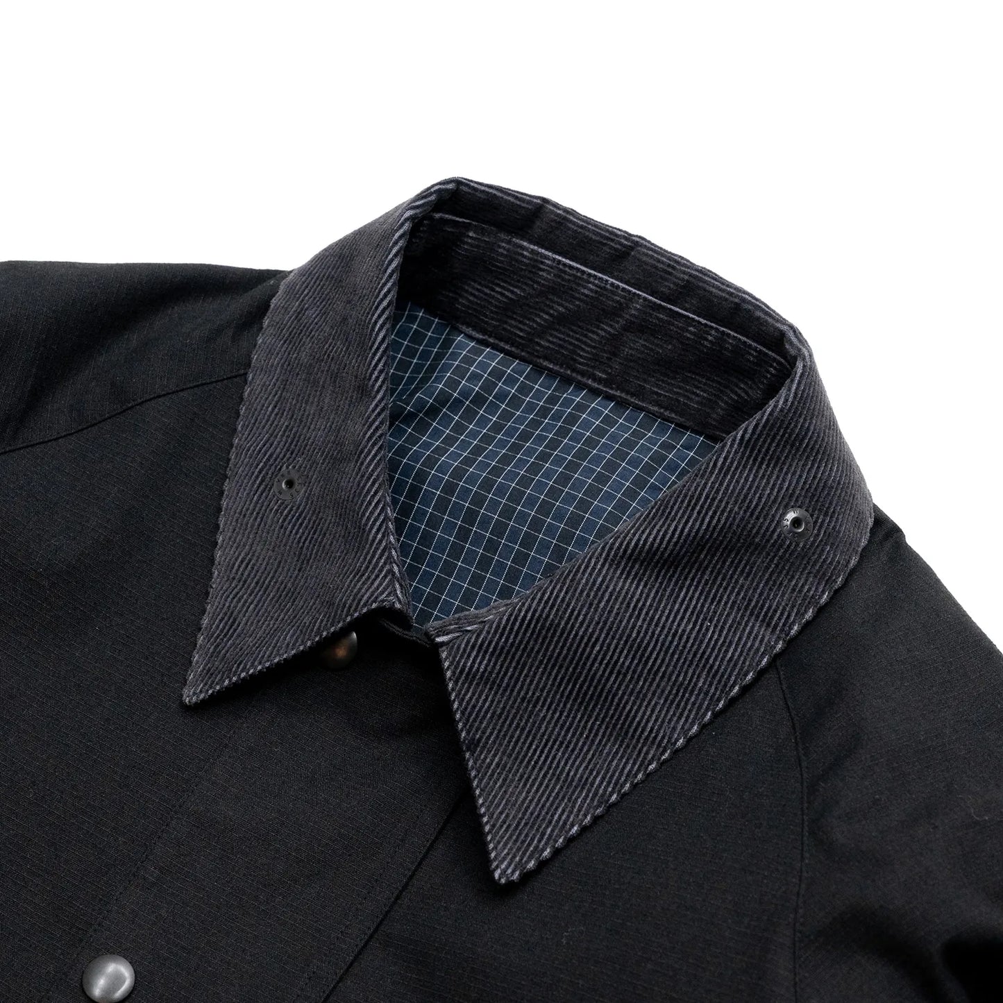PRIME TRANSPORT REWORKED SHORT JACKET - BLACK