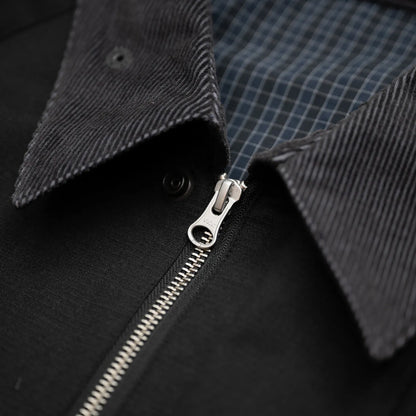 PRIME TRANSPORT REWORKED SHORT JACKET - BLACK