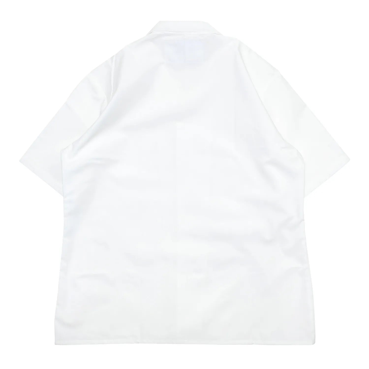 Primeがセレクトするビンテージウェア「PRIME VINTAGE」の「US MILITARY STAFF S/S SHIRTS」のWHITEカラーの背面からの商品写真