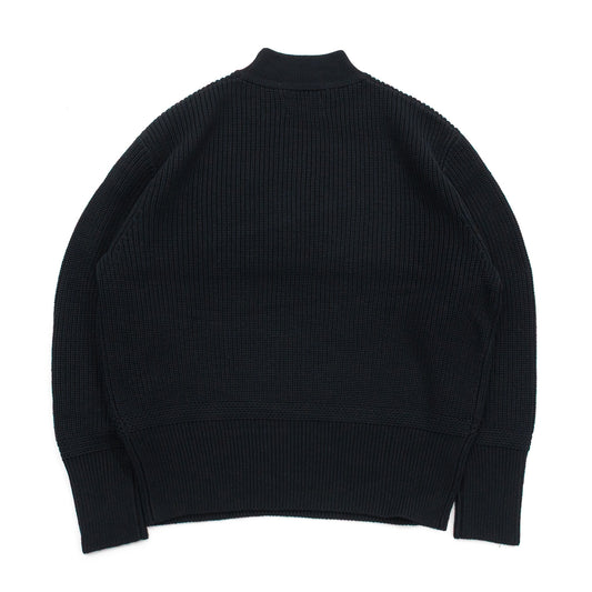 PRIME VINTAGE US NAVY SAILOR SWEATER - BLACK