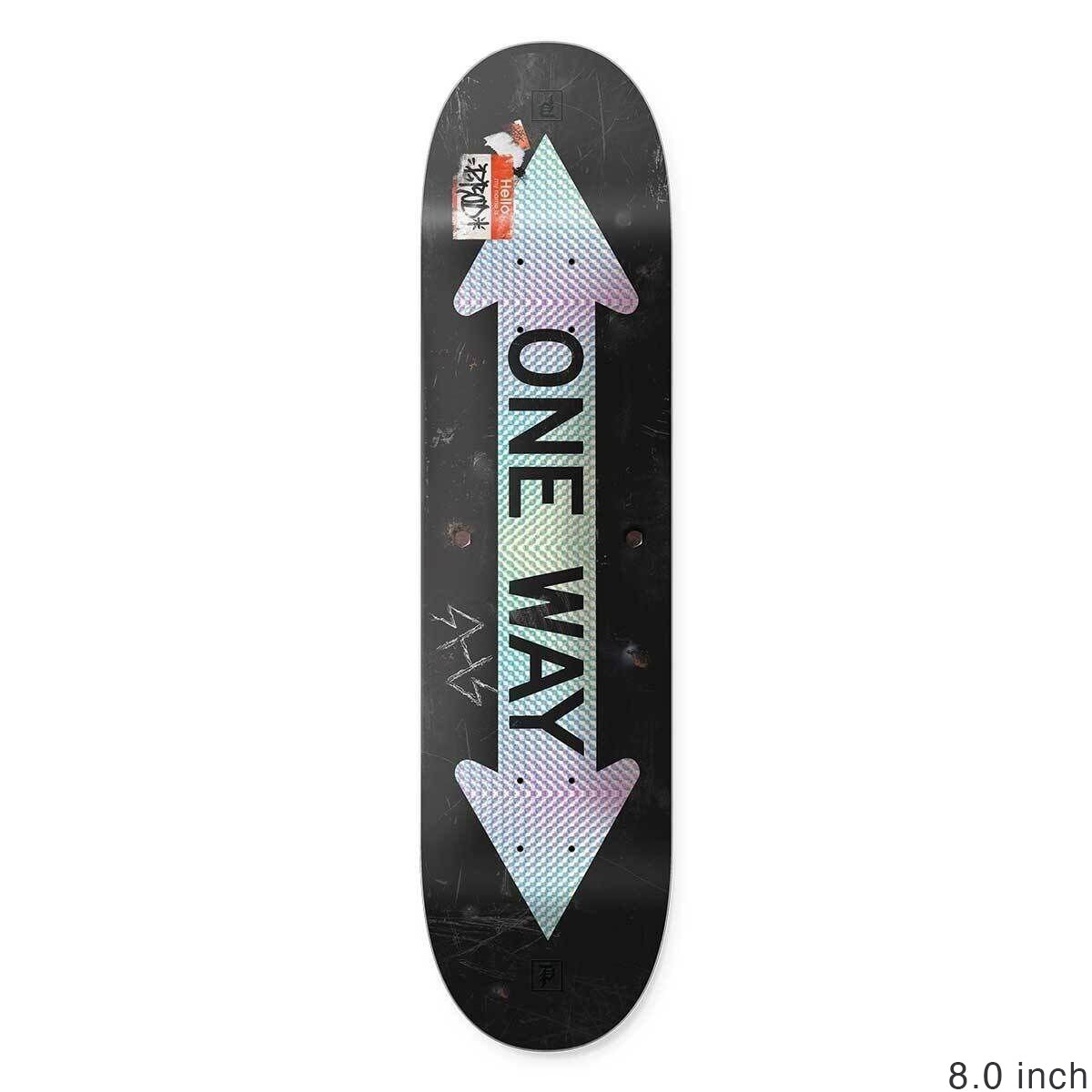 PRIMITIVE PAUL RODRIGUEZ ONE WAY (TWIN NOSE) - 8.0