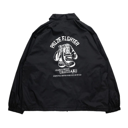 PRIZE FIGHTER CUTLERY / COACH JACKET - GREEN (DEAD STOCK)