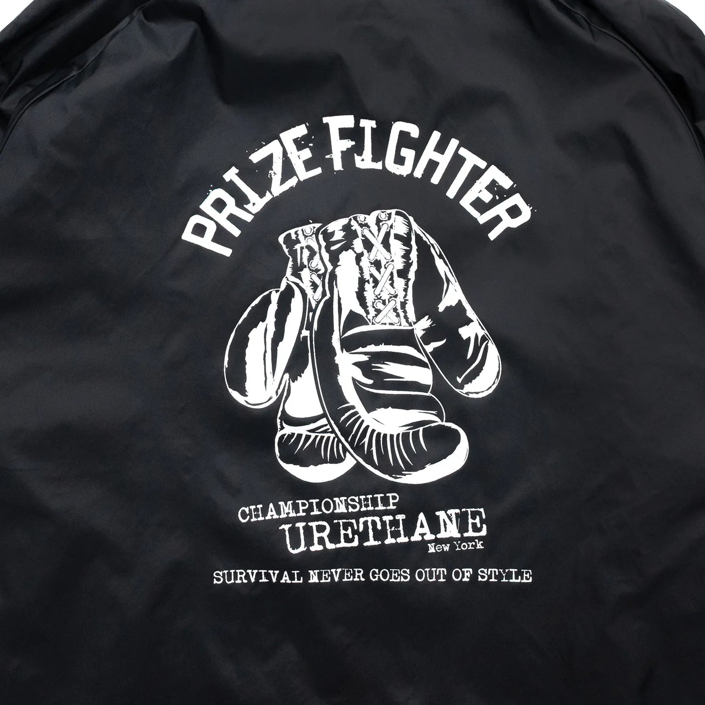 PRIZE FIGHTER CUTLERY / COACH JACKET - GREEN (DEAD STOCK)