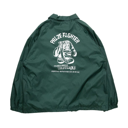 PRIZE FIGHTER CUTLERY / COACH JACKET - GREEN （DEAD STOCK）