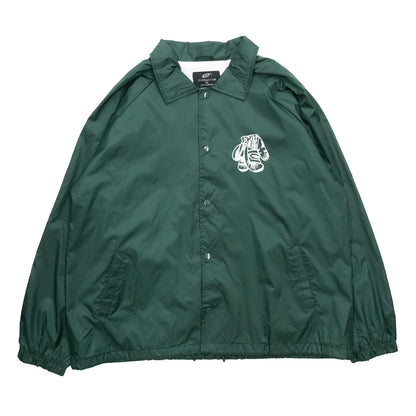 PRIZE FIGHTER CUTLERY / COACH JACKET - GREEN （DEAD STOCK）