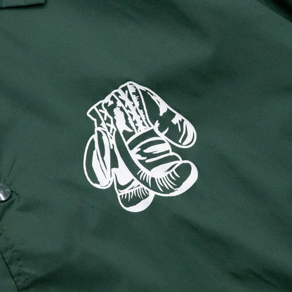 PRIZE FIGHTER CUTLERY / COACH JACKET - GREEN （DEAD STOCK）