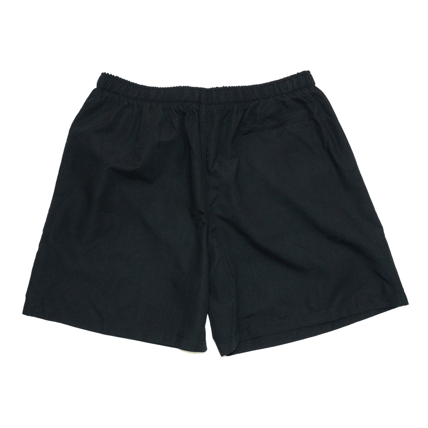 CLUMSY PICTURES CCC EMB MICROFIBER NYLON SHORTS - BLACK