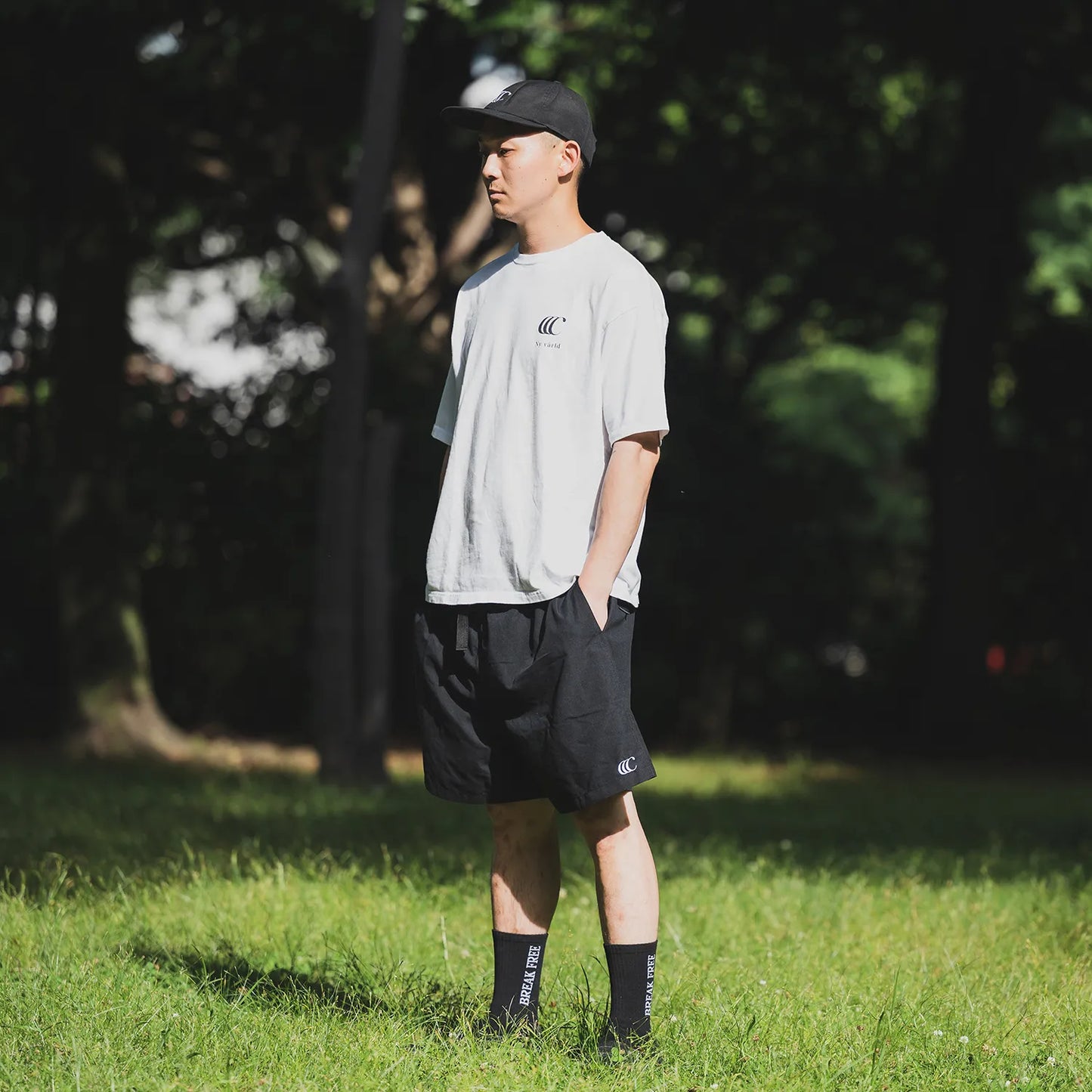 clumsy. PICTURES / CCC EMB MICROFIBER NYLON SHORTS