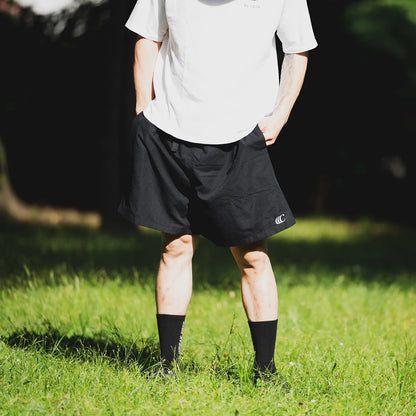 clumsy. PICTURES / CCC EMB MICROFIBER NYLON SHORTS