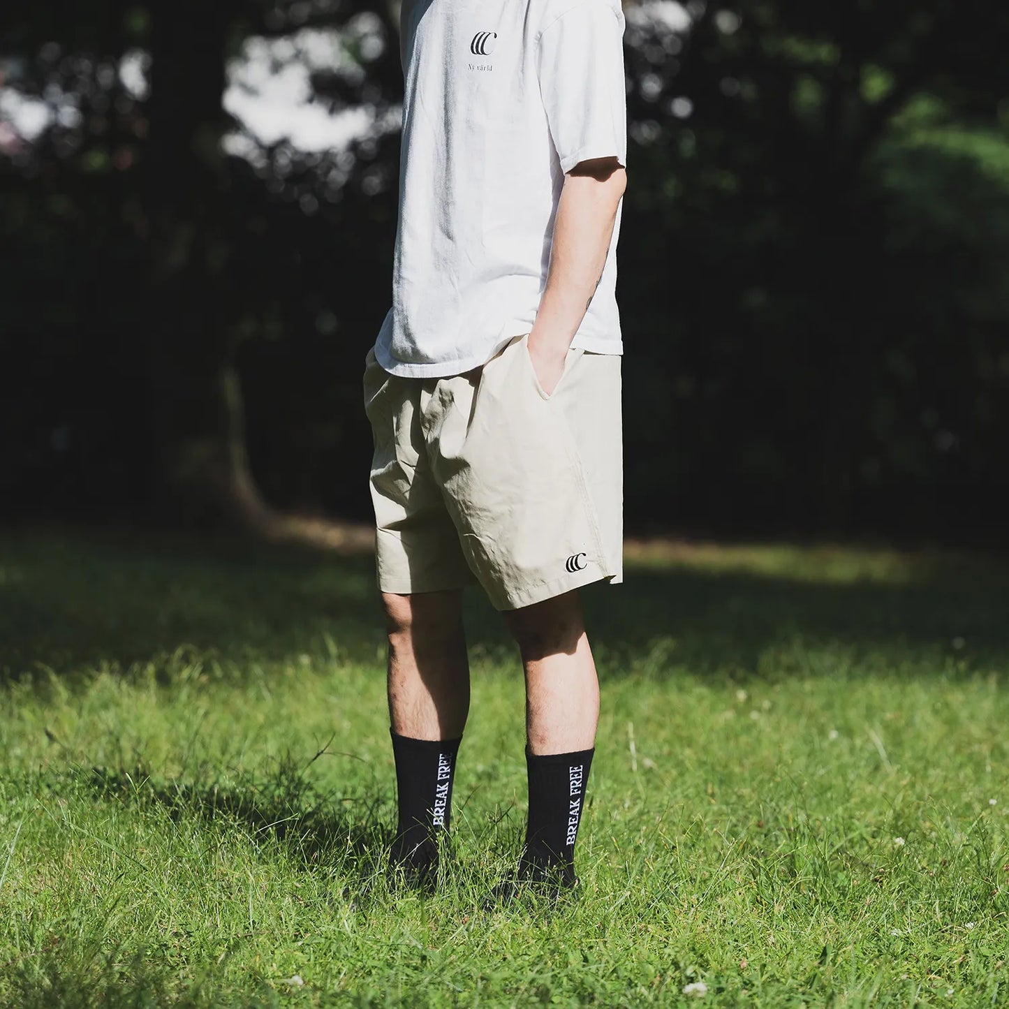 clumsy. PICTURES / CCC EMB MICROFIBER NYLON SHORTS