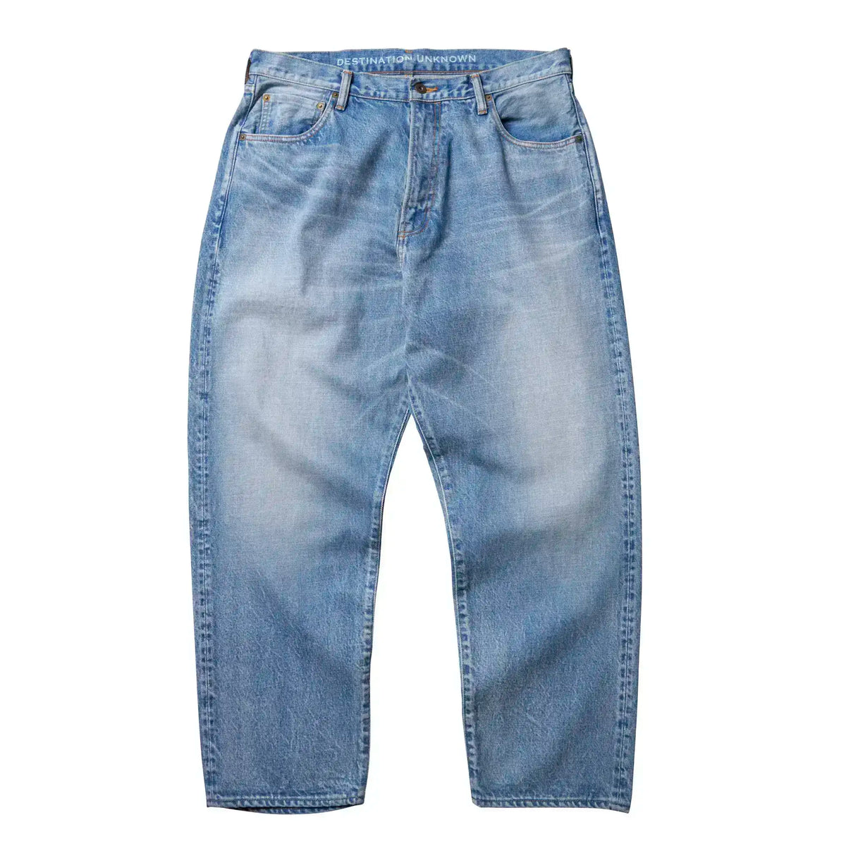 Liberaiders LOOSE FIT DENIM PANTS 78707 - HARD WASH – Prime