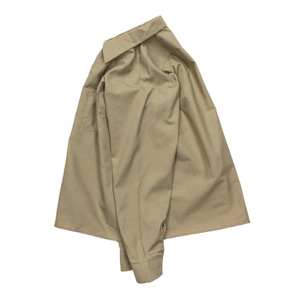 （Prime EXCLUSIVE）RED KAP / SHORT LENGTH SOLID WORK SHIRTS - BEIGE