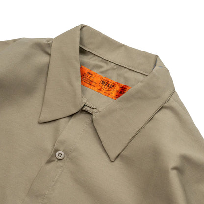 （Prime EXCLUSIVE）RED KAP / SHORT LENGTH SOLID WORK SHIRTS - BEIGE