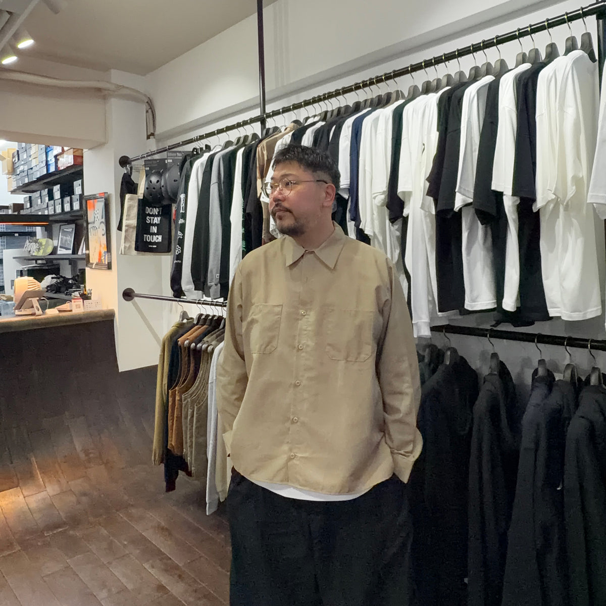 (Prime EXCLUSIVE) RED KAP / SHORT LENGTH SOLID WORK SHIRTS - BLACK