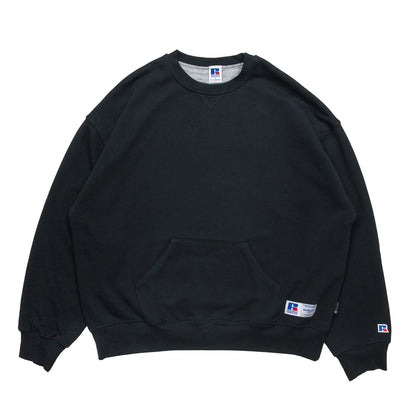 RUSSELL × BerBerJin Nu Blend™ / DOUBLE FACE CN SWEAT - BLACK