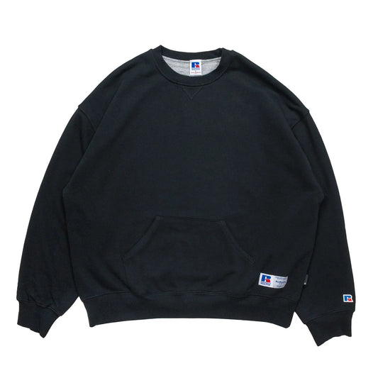 RUSSELL × BerBerJin Nu Blend™ / DOUBLE FACE CN SWEAT - BLACK