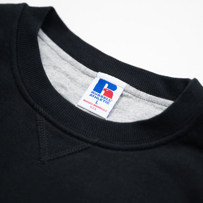RUSSELL × BerBerJin Nu Blend™ / DOUBLE FACE CN SWEAT - BLACK