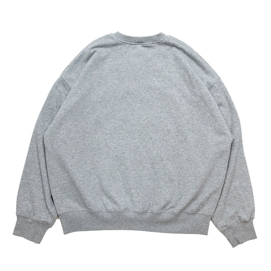 RUSSELL × BerBerJin Nu Blend™ / DOUBLE FACE CN SWEAT - HT CHARCOAL