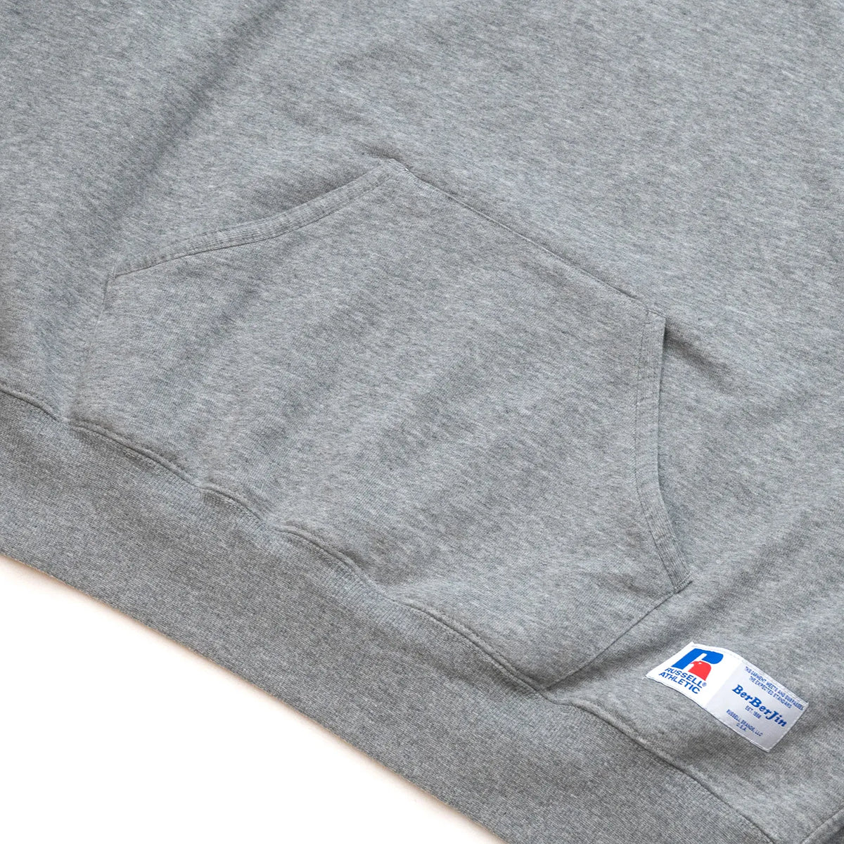 RUSSELL × BerBerJin Nu Blend™ / DOUBLE FACE CN SWEAT - HT CHARCOAL