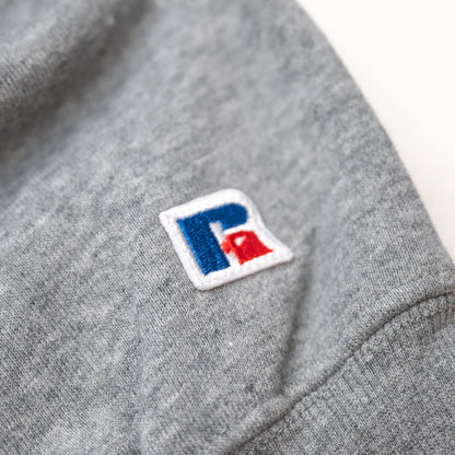 RUSSELL × BerBerJin Nu Blend™ / DOUBLE FACE CN SWEAT - HT CHARCOAL