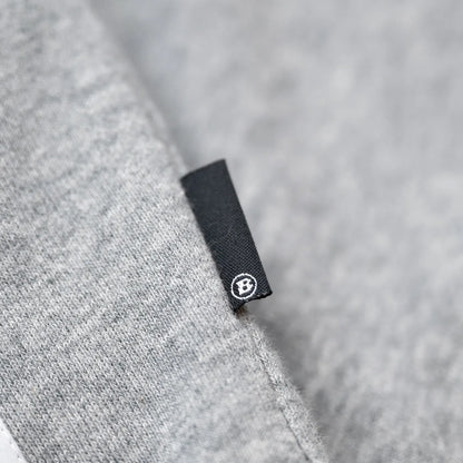 RUSSELL × BerBerJin Nu Blend™ / DOUBLE FACE CN SWEAT - HT CHARCOAL