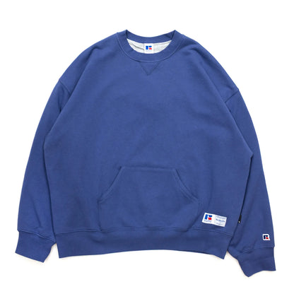 RUSSELL × BerBerJin Nu Blend™ / DOUBLE FACE CN SWEAT - NAVY