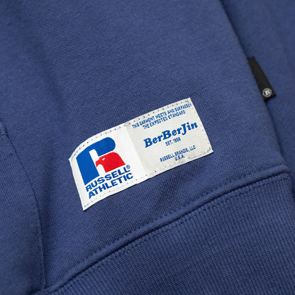 RUSSELL × BerBerJin Nu Blend™ / DOUBLE FACE CN SWEAT - NAVY