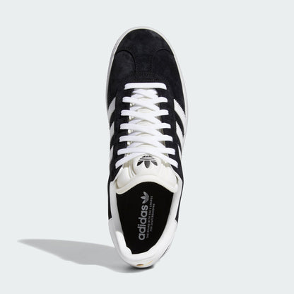 ADIDAS SKATEBOARDING GAZELLE ADV - BLACK/WHITE/GUM