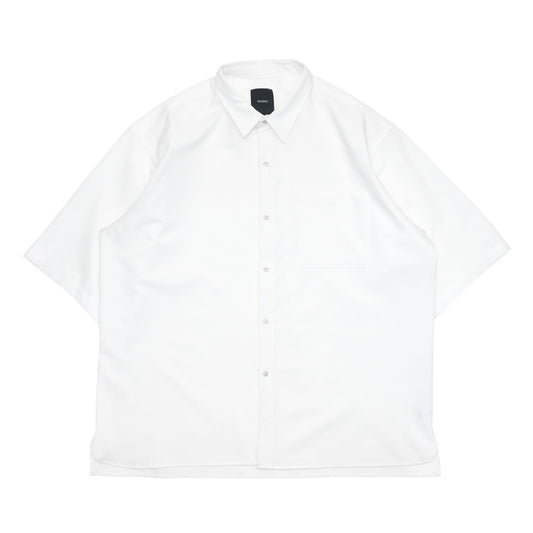 Anders™ WIDE DRAPE S/S SHIRTS - PEARL WHITE