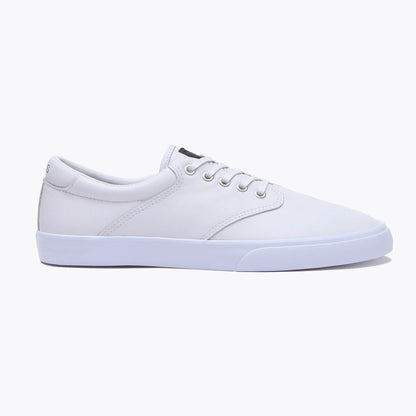 GRAVIS SKATEBOARDING FILTER LEATHER - WHITE/WHITE