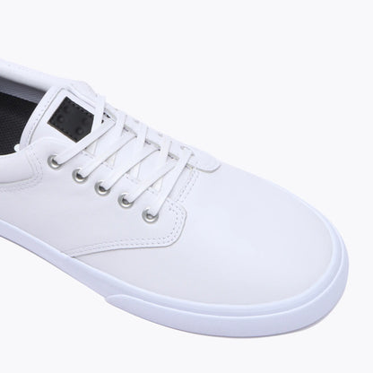 GRAVIS SKATEBOARDING FILTER LEATHER - WHITE/WHITE