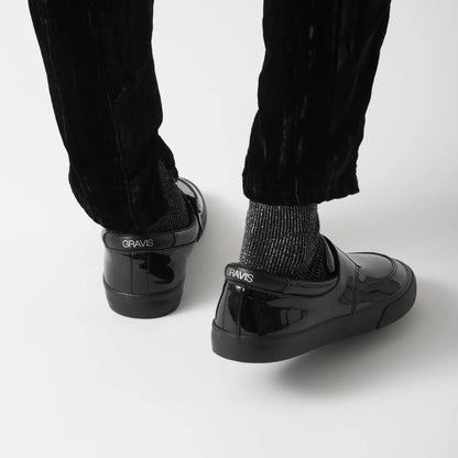 GRAVIS SKATEBOARDING REVERSE MONK STRAP - E.BLACK/BLACK