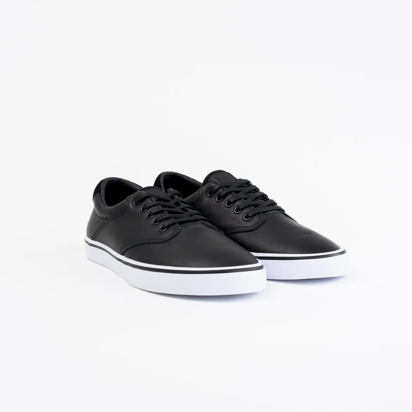 GRAVIS SKATEBOARDING FILTER LEATHER - BLACK/WHITE